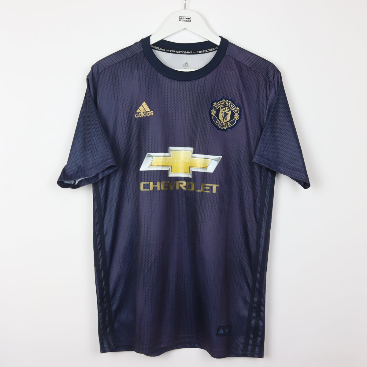 Buy 2018 19 Manchester United Third Shirt Very Good XL Retro Football Kits UK