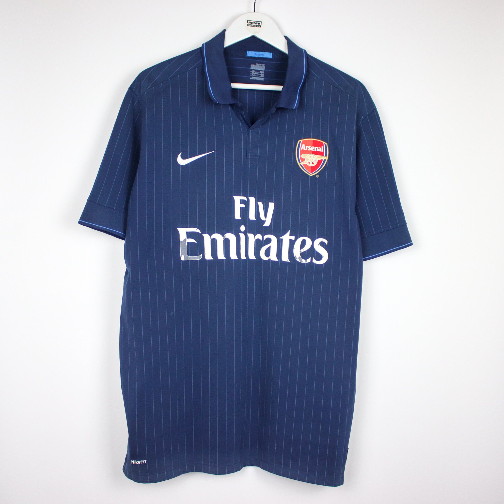 2009 10 Arsenal Away Shirt Very Good XXL