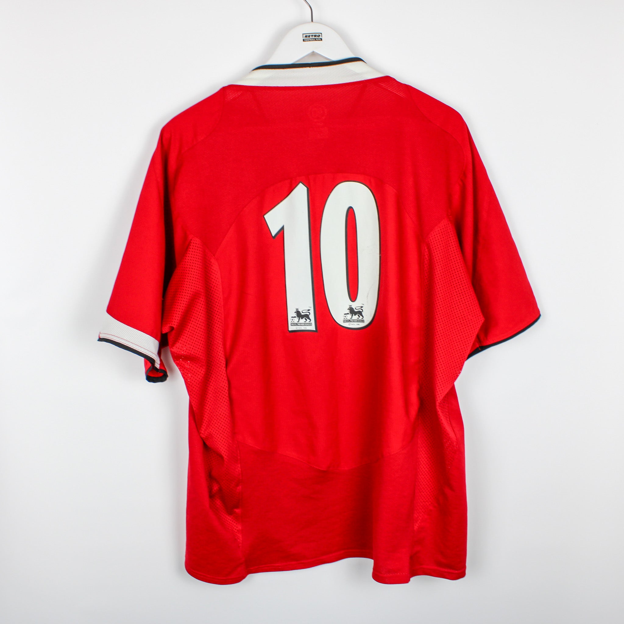 Sky Manchester United Retro Home Football Jersey 2005-06