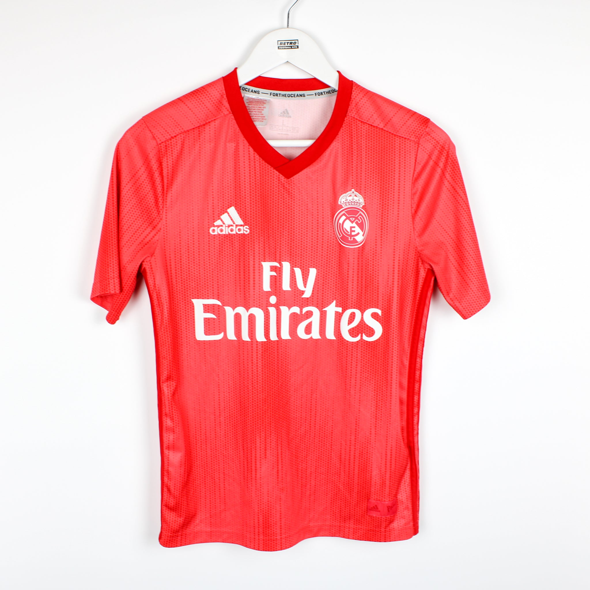 Buy 2018 19 Real Madrid Third Shirt Excellent L Boys Retro Football Kits UK