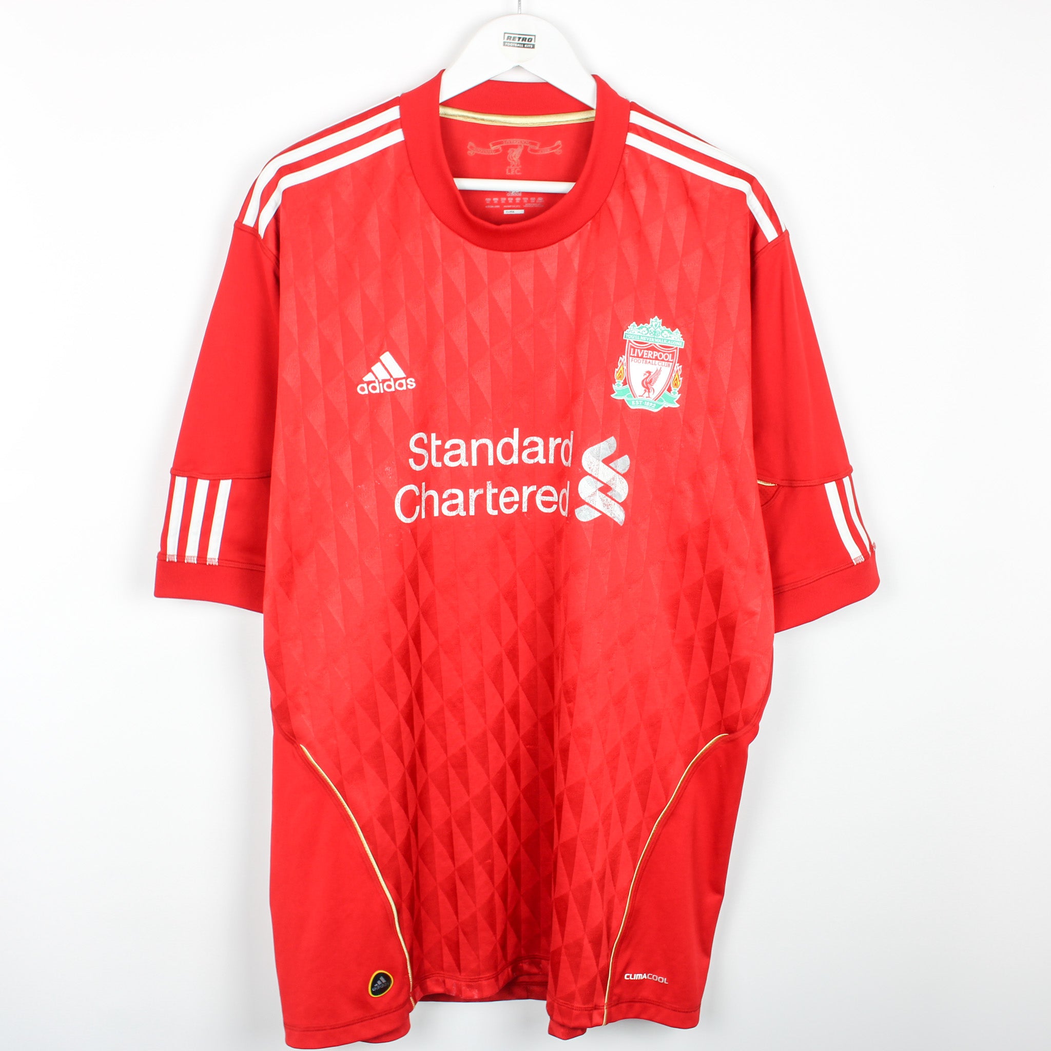 Buy 2010 12 Liverpool Home Shirt Fair L Retro Football Kits UK