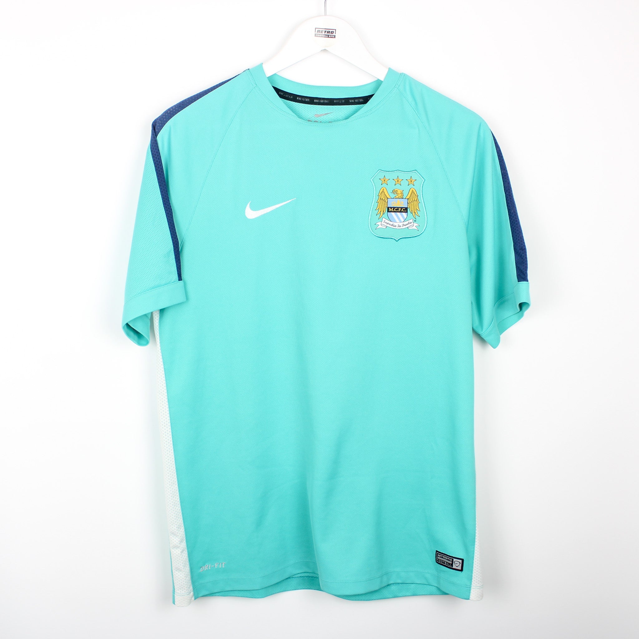 Buy Manchester City Training Shirt Excellent L Retro Football Kits UK
