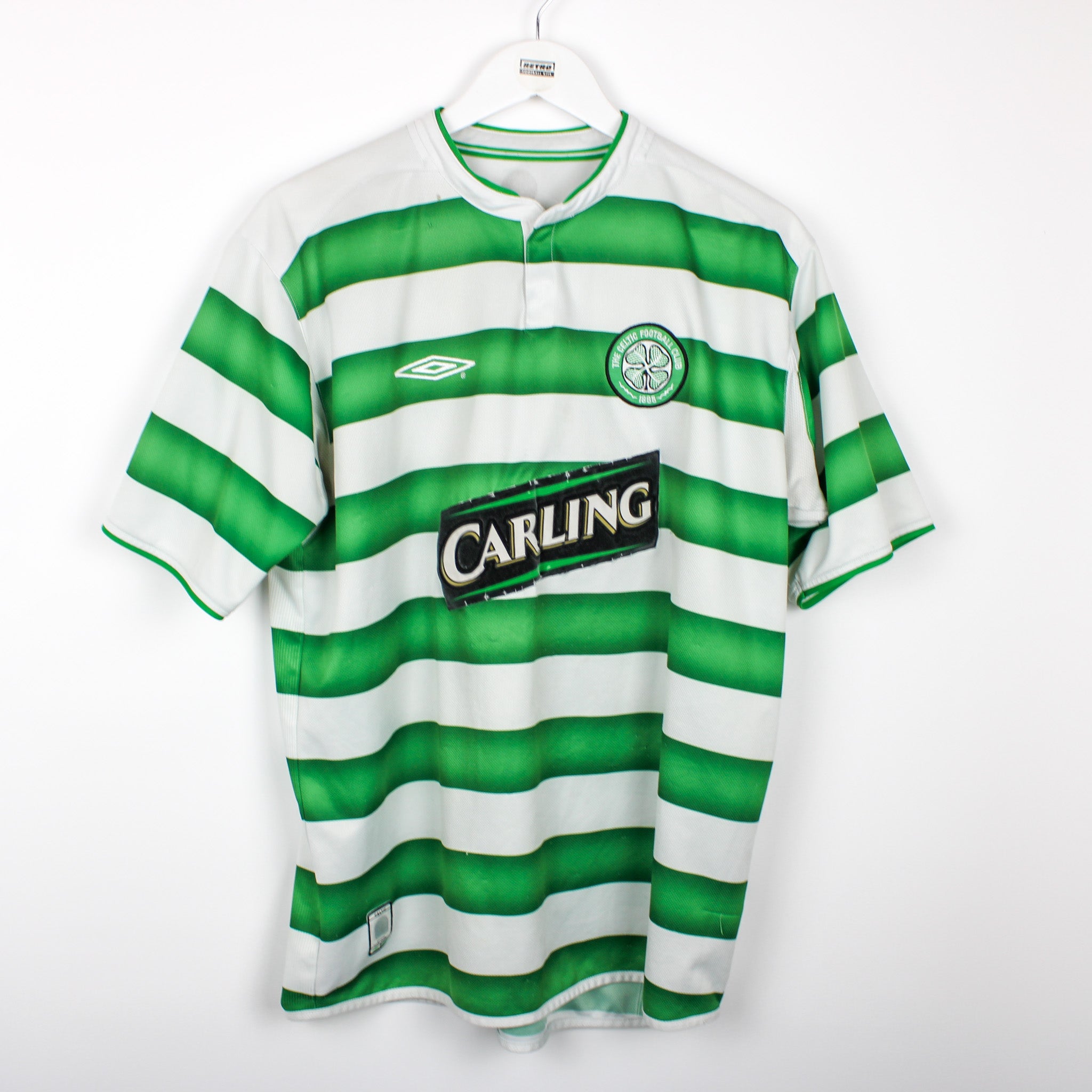 Celtic 2002-03 Larsson Home Kit (M)