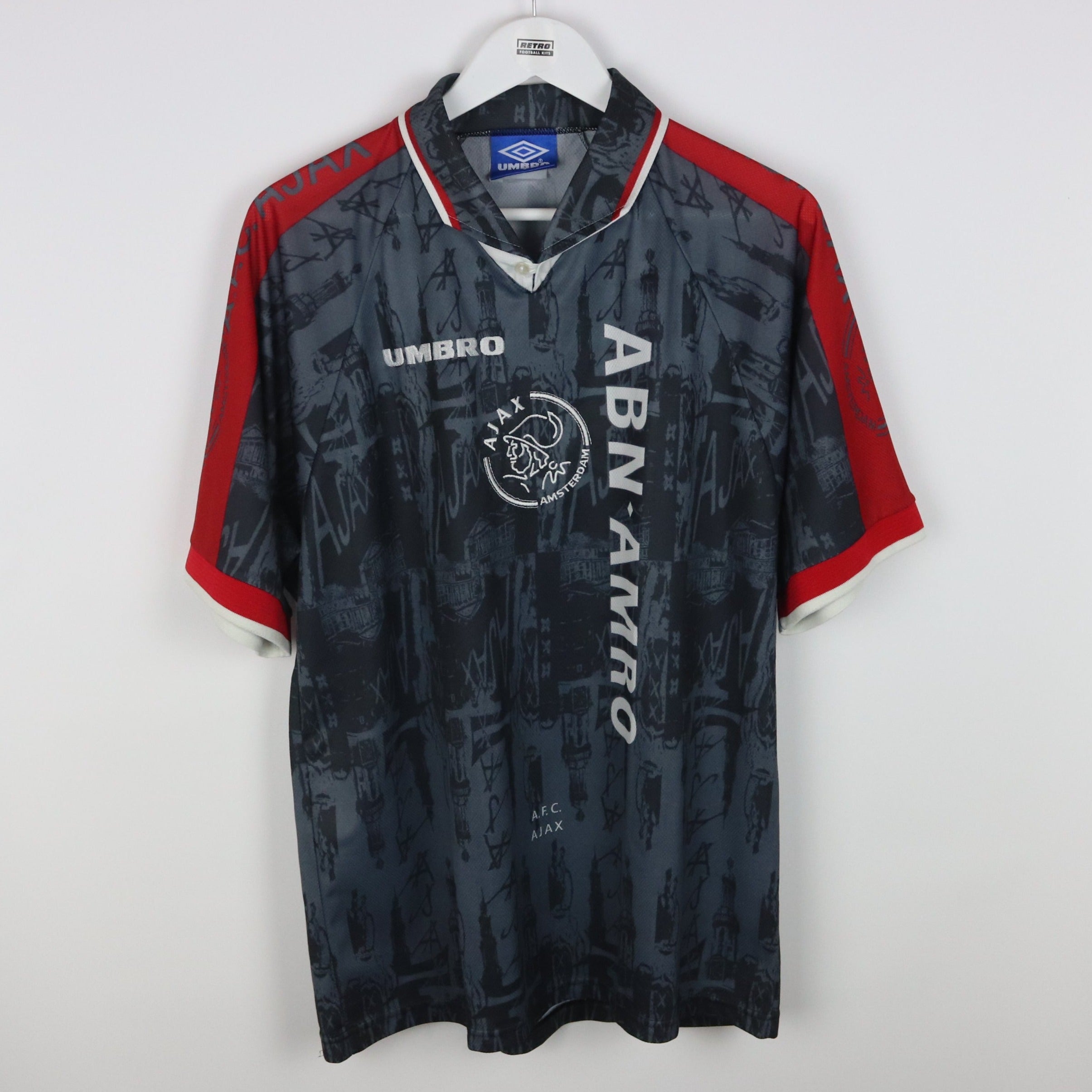 Buy 1996/97 Ajax Away Shirt (Excellent) XL Retro Football Kits UK