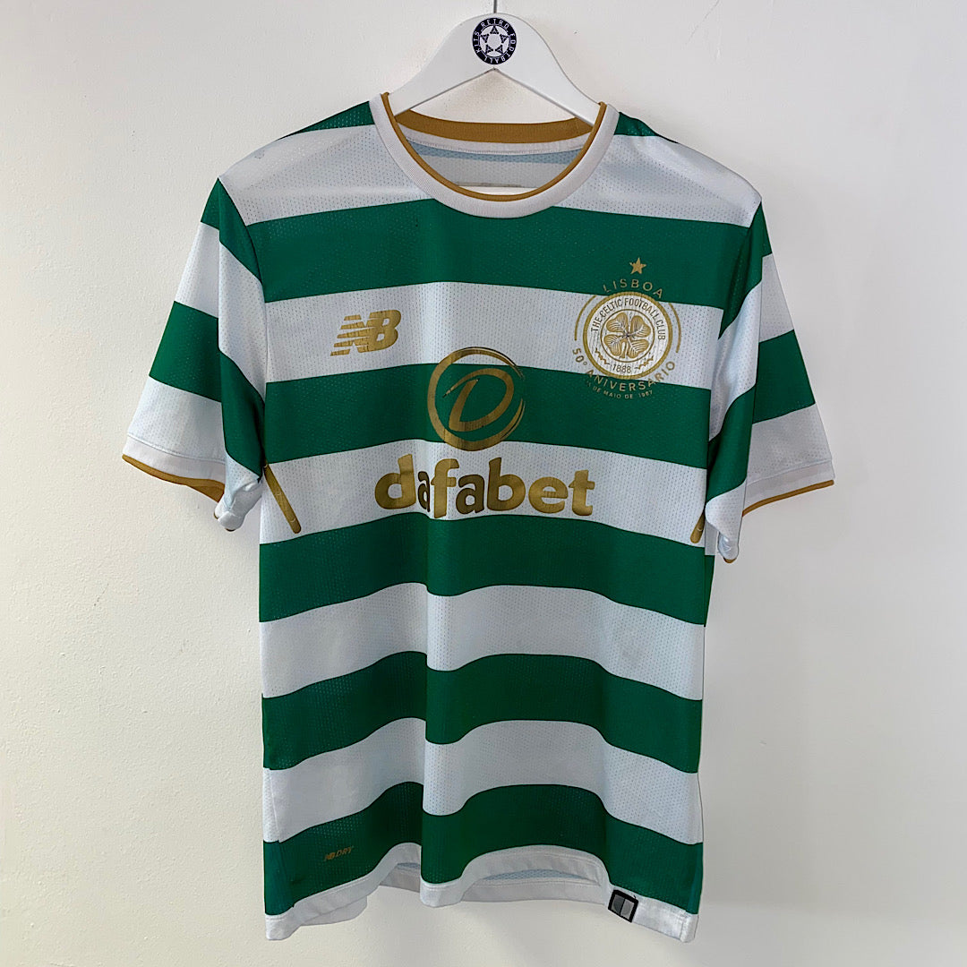 Buy 2017/18 Anniversary Celtic Home Shirt (Very Good) - XXL